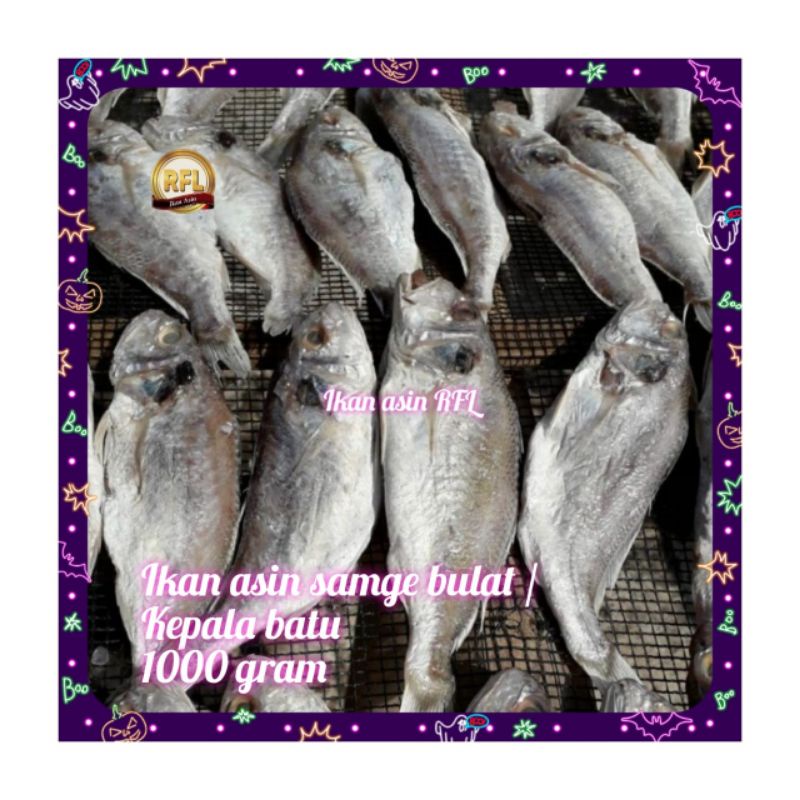 

ikan asin samge / kepala batu 1000 gram