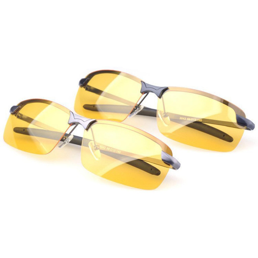 SOZO Kacamata Polarized Sunglasses untuk Pria &amp; Wanita - 3403 [Hitam Kuning]