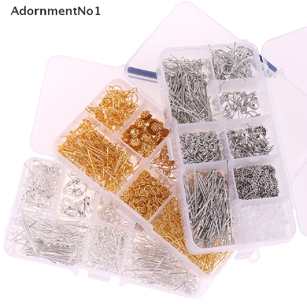 (AdornmentNo1) Set Ring + Kait + Kawat Tembaga Untuk Membuat Perhiasan