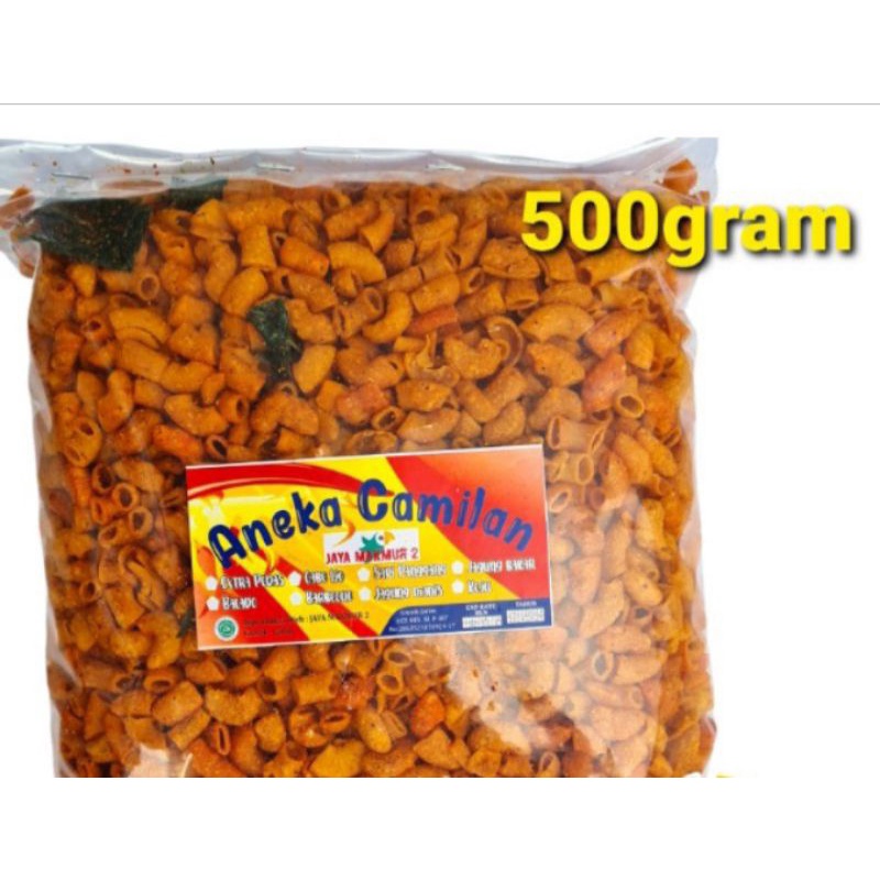 

makaroni pedas pipa 500g varian rasa daun jeruk