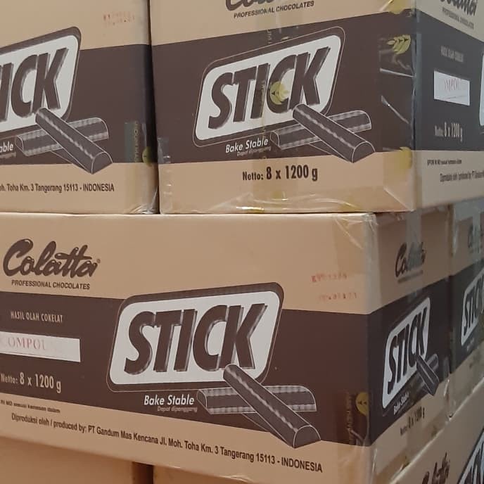 

COKELAT- COKLAT COLATTA STICK BAKE STABLE 1.200 GR -COKELAT.