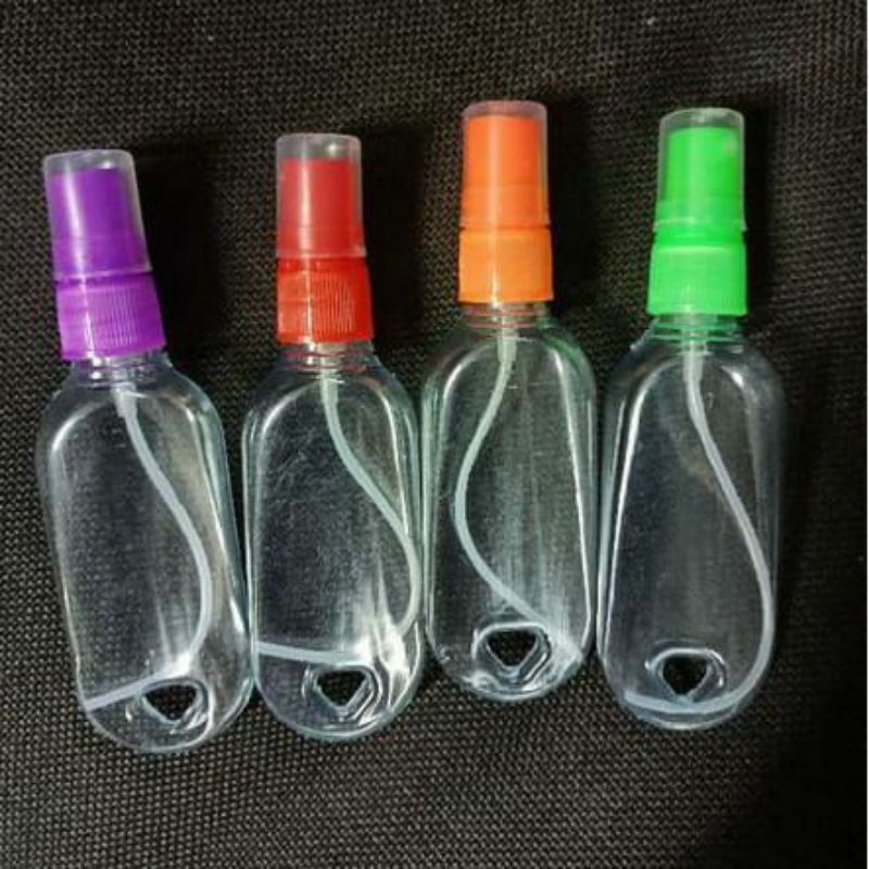 Kastamanwatch - BOTOL SPRAY BENING HAND SANITIZER BOTOL KOSONG GANTUNGAN 30ml Tas