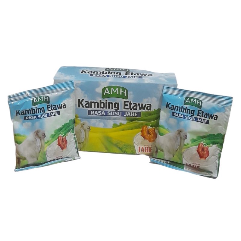 

AMH KAMBING ETAWA / RASA SUSU JAHE 10 SACHET