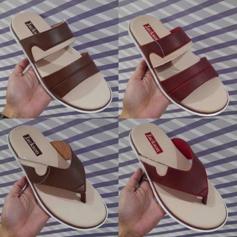 sandal slide pria jackson new arrival