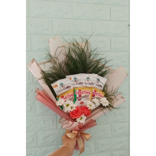 

buket bunga/buket kopi/buket gift bunga kopi/gift kopi/gift bunga