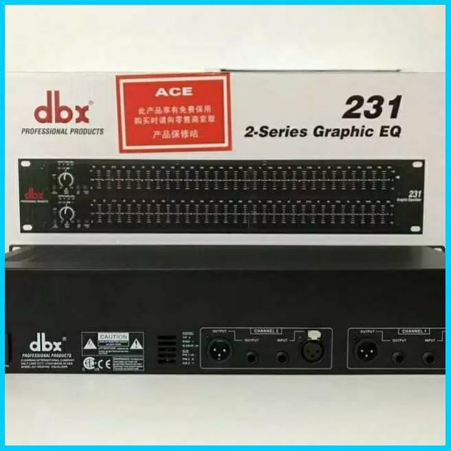 Equalizer DBX 231 - dbx231 (31 Channel )