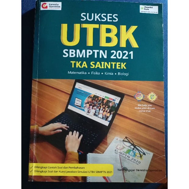 (PRELOVED) GANESHA OPERATION SUKSES UTBK SBMPTN TKA SAINTEK 2021