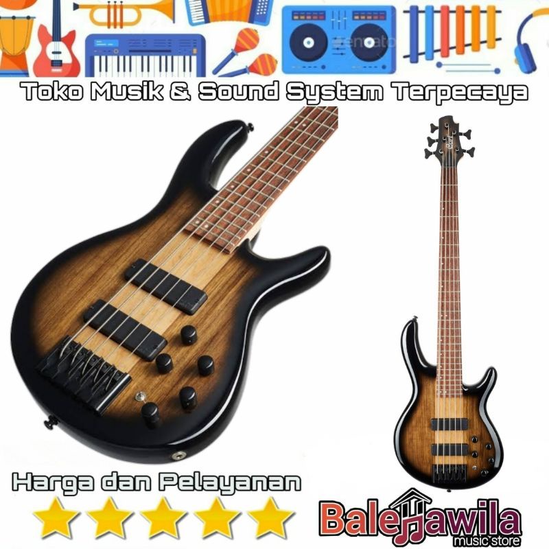 Elektrik Gitar Bass CORT ARTISAN C5 Plus ZBMH TTB C 5+ ZBMH TBB Ori