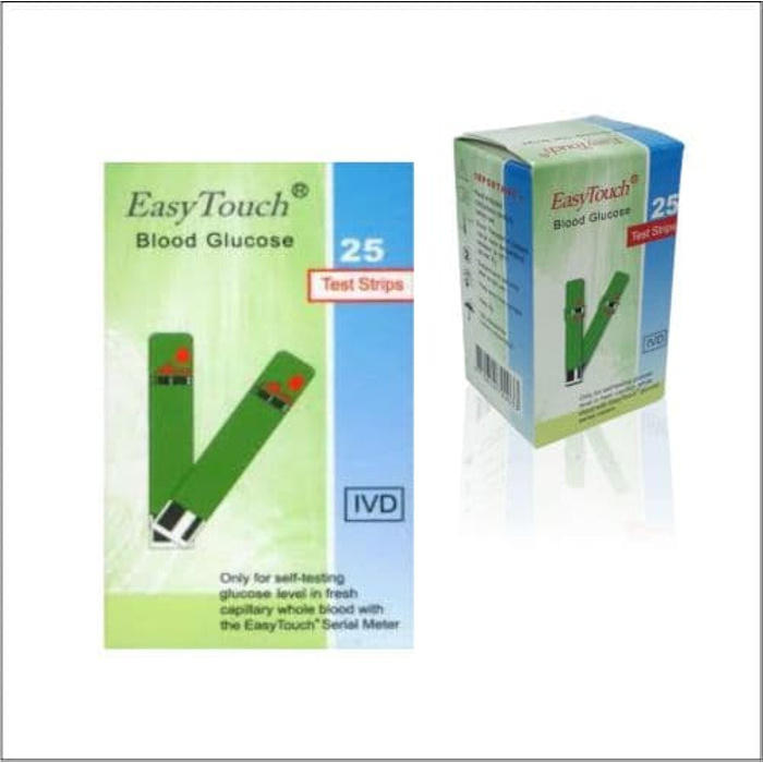 New Strip-Stik Gula darah-Glucose Easy Touch GCU