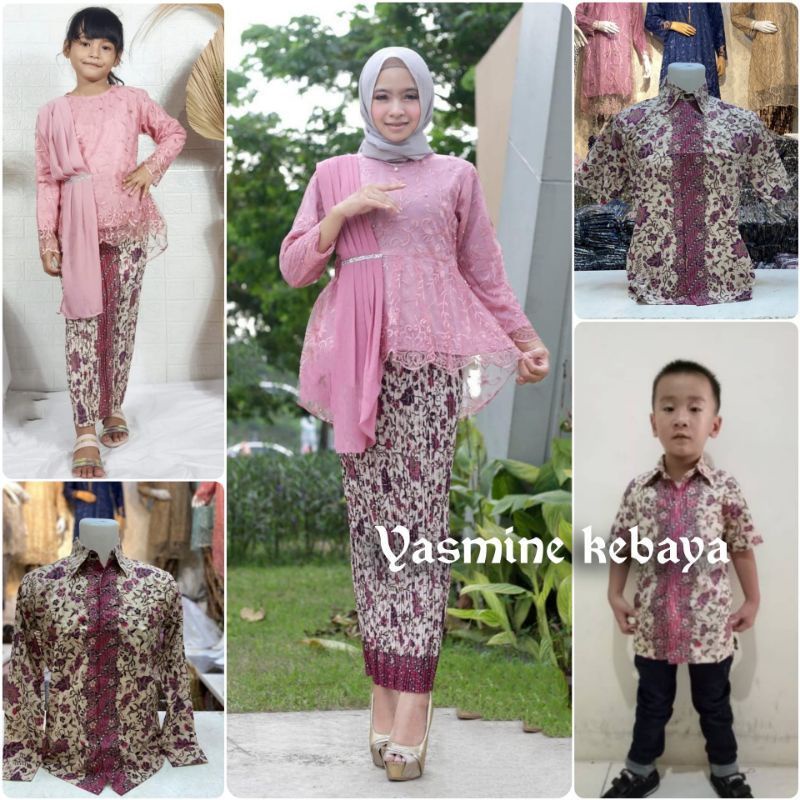 KEBAYA TILLE SELENDANG.KEBAYA SARIMBIT KELUARGA