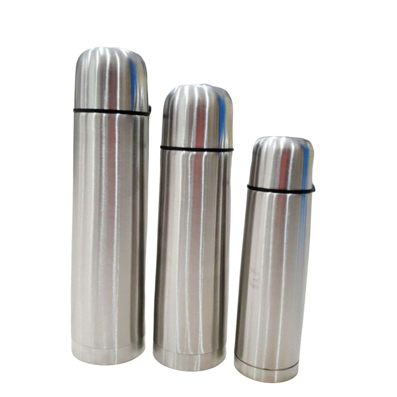 [DEASTORE] TERMOS AIR STAINLESS 500 ML &amp; 1 L / THERMOS AIR PANAS - DINGIN / TERMOS KAPSUL BONUS SARUNG BOTOL