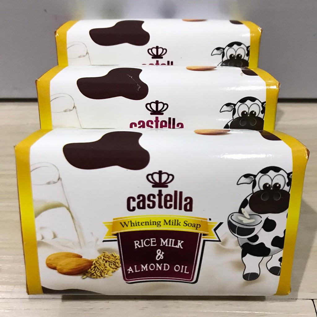 Sabun Castella Sabun Susu Sabun Batang Whitening Milk Soap Sabun Anak Ori BPOM