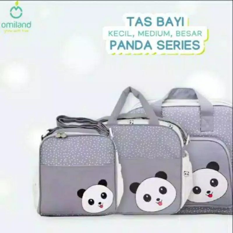 Omiland Tas medium panda series