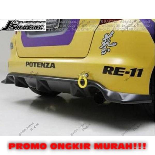 AKSESORIS MOBIL DIFUSSER DIFUSER JAZZ JS RACING GE8 .