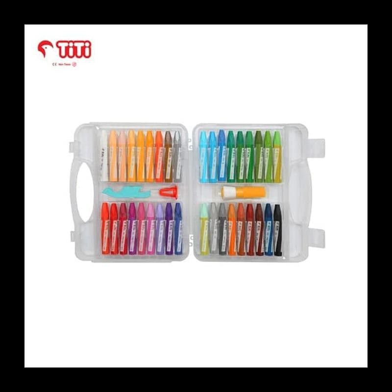

STOK BARU OIL PASTEL / KRAYON MINYAK TITI TI-P-36S / 36 WARNA / COLORS PERALATAN MELUKIS TERMURAH