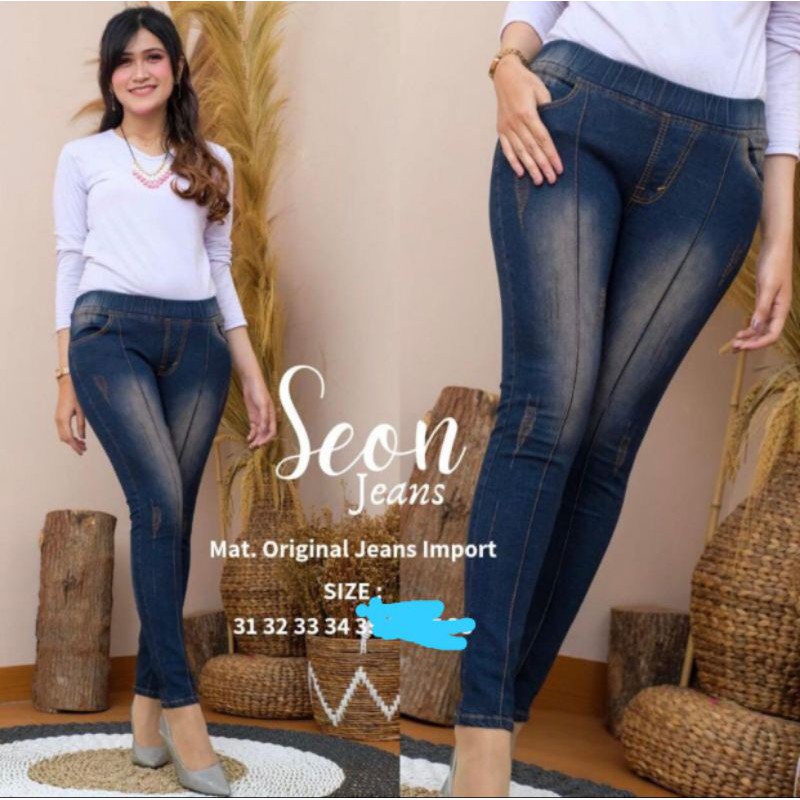 celana jeans seon