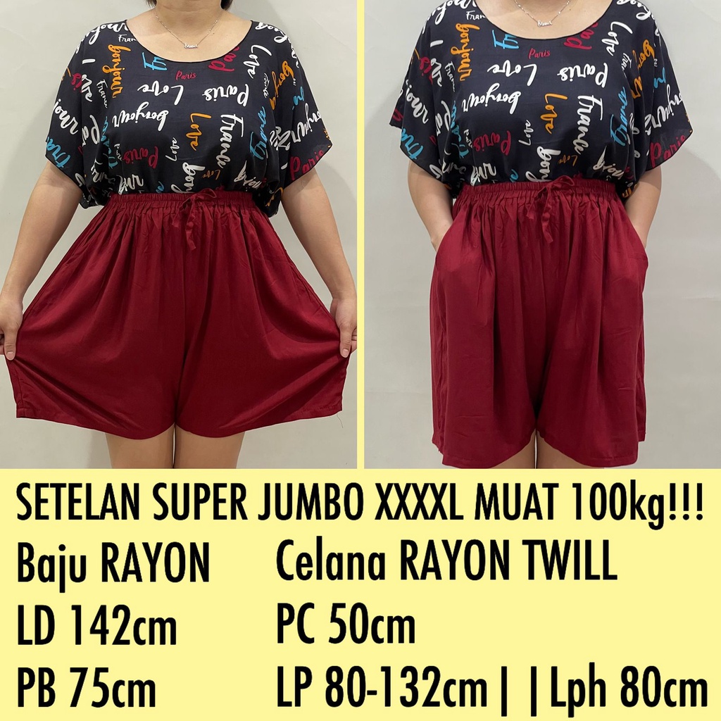 PAKET COMBO G !!! SETELAN BAJU BALI SUPER JUMBO FIT TO 4XL REAL PICT!!!