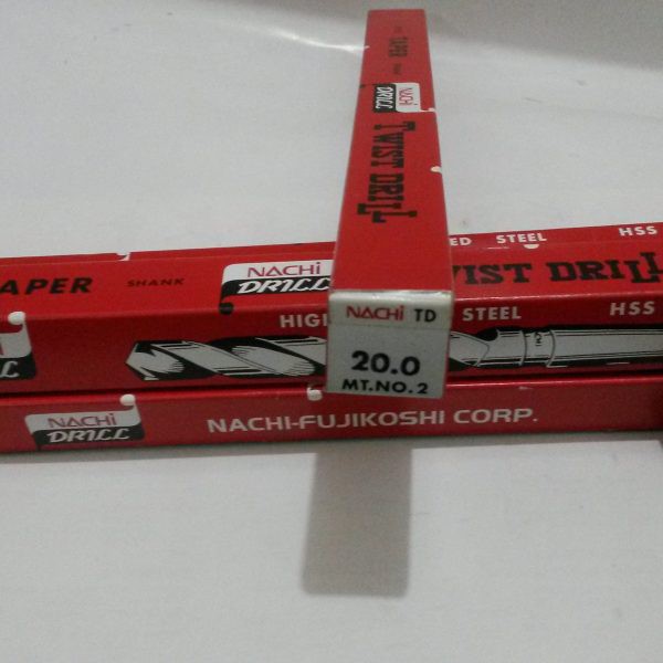 Mata Bor Besi Nachi HSS Taper 20 mm