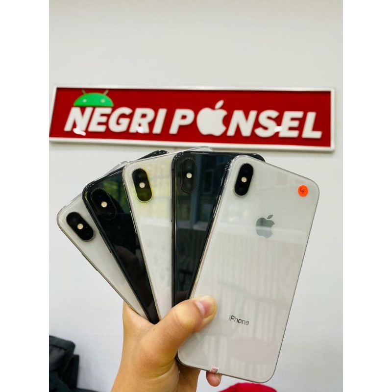 APPLE IPHONE X Fulset ORIGINAL SATU MILIAR PERSEN