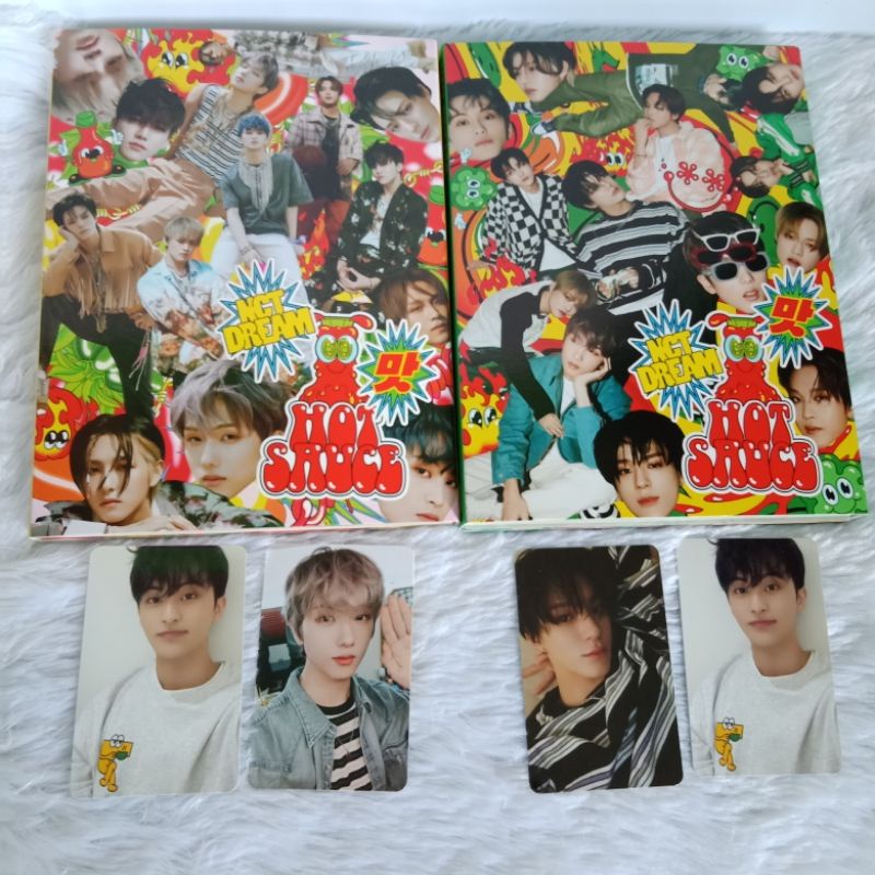 Album NCT Dream Hot Sauce Sharing PC Jeno PC Jisung PC Mark