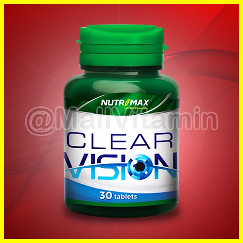 Jual Nutrimax Clear Vision With Eyebright Herb Isi 30 Vitamin Untuk