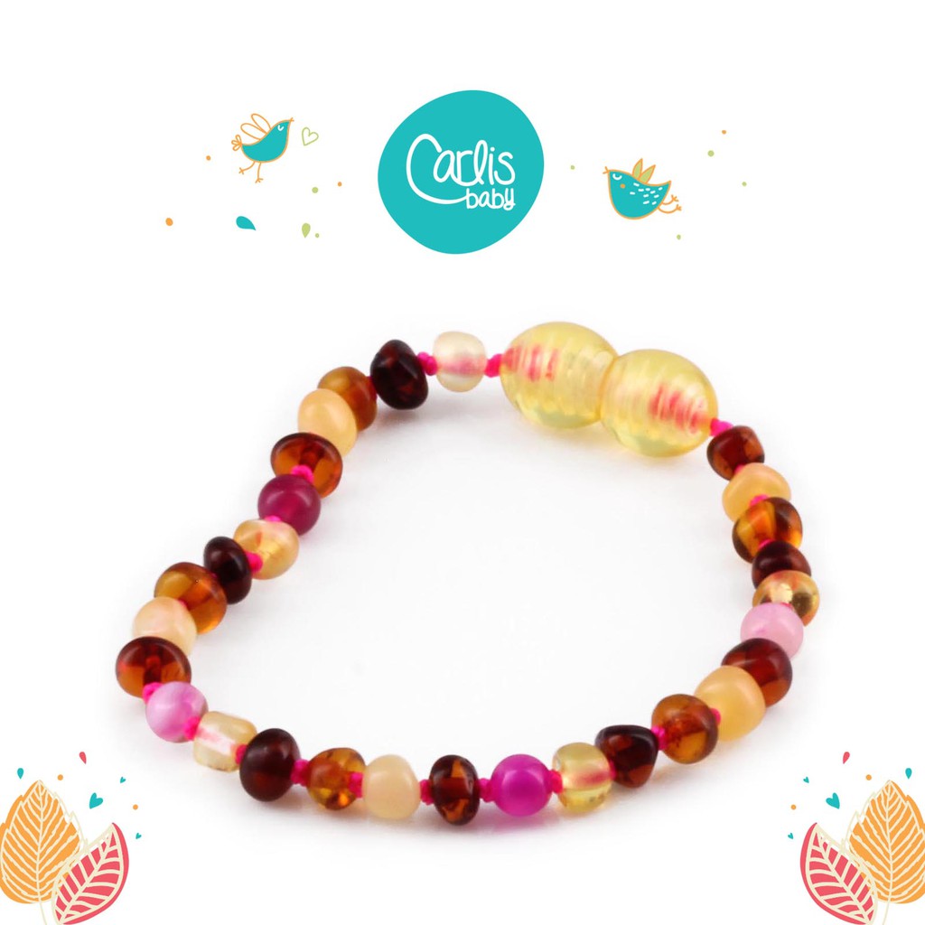 AGL51 Gelang Amber Tumbuh Gigi Bayi By Carlis Baby