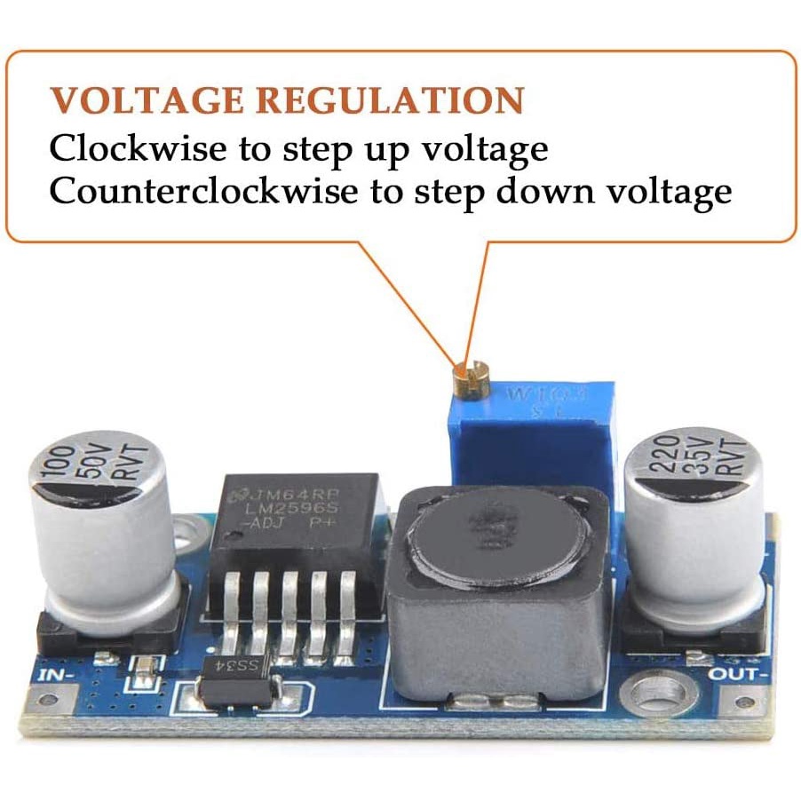 LM 2596 DC-DC Converter Step Down Voltage Regulator Baru