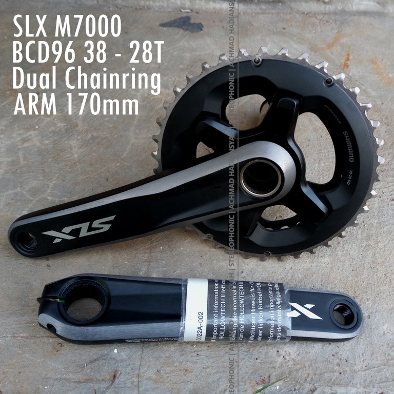 shimano slx m7000 crankset