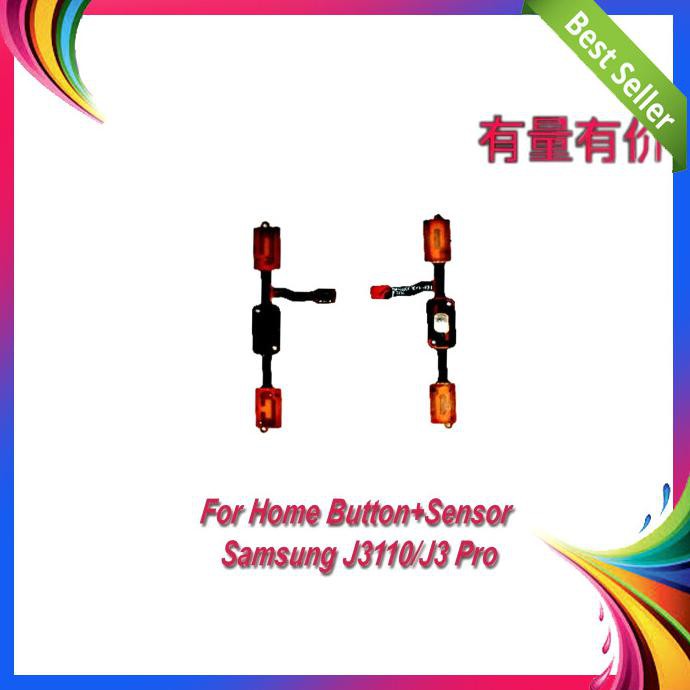 SPAREPART HP FLEXIBLE HOME BUTTON PLUS SENSOR SAMSUNG J3110 J3 PRO FLEX SMS TERLENGKAP
