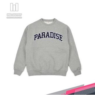 (S-6XL) Sweater Crewneck PARADISE Oversize Ukuran Jumbo Big Size M L XL 2XL3XL 4XL 5XL 6L Jacket Boy