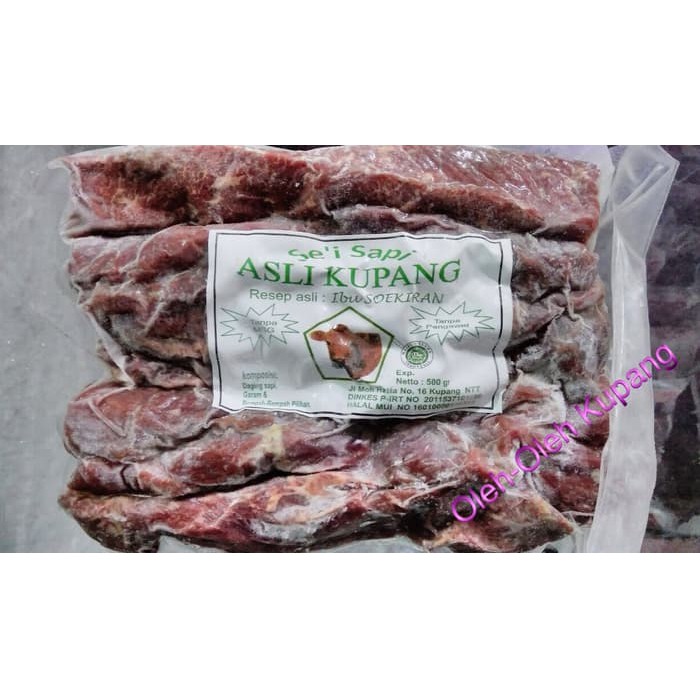 Sei Sapi Kupang langsung dari Kupang resep asli Ibu SOEKIRAN 500gr