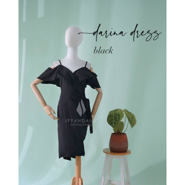 DARINA DRESS by Iffah Dailywear November Collections Homedress Premium Daster Kekinian Daster Selutu
