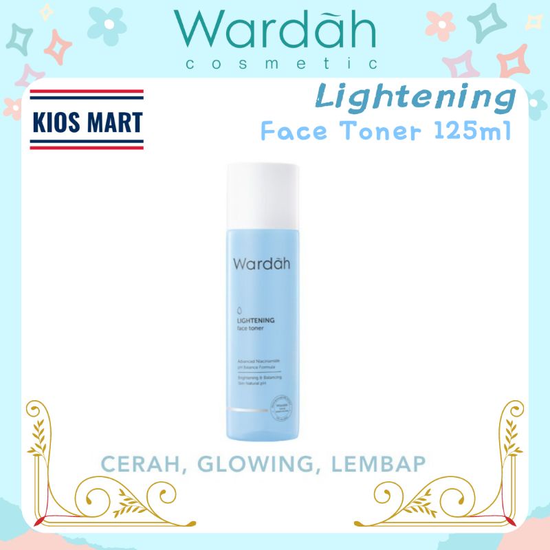 Wardah Lightening Gentle Face Toner 125ml