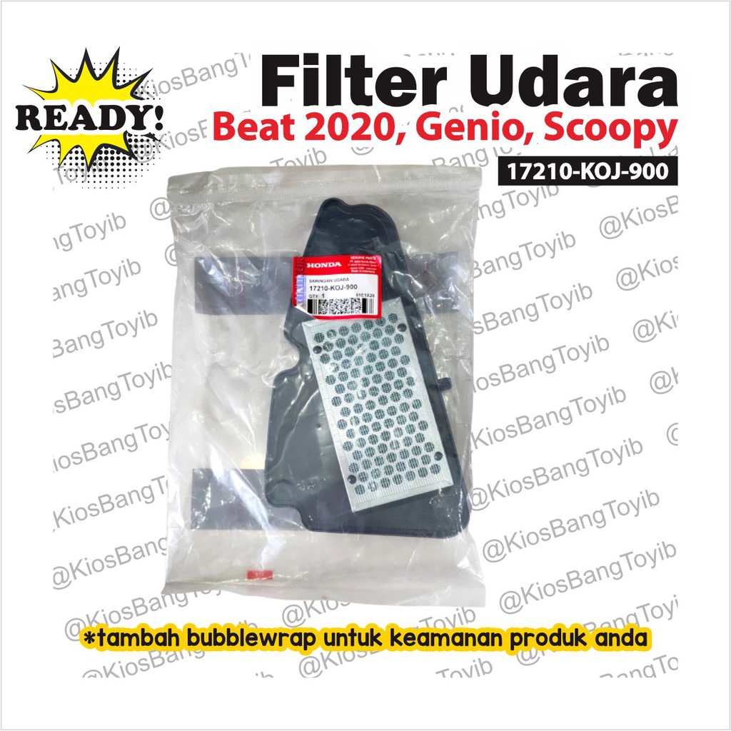 Filter Saringan Udara Genio Beat 2020 Beat Street 2020 Scoppy 2021 (17210-KOJ)