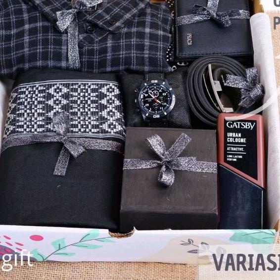

ㅚ Hempers Kado Ultah isi Kemeja Cowok Ulang tahun/hadiah wisuda/hampers lebaran/kado anniversary さ