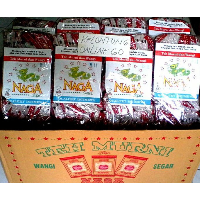 

(BISA COD) TEH NAGA MALANG 1 BAL - 50 SACHET STOK TERBATAS Kode 661