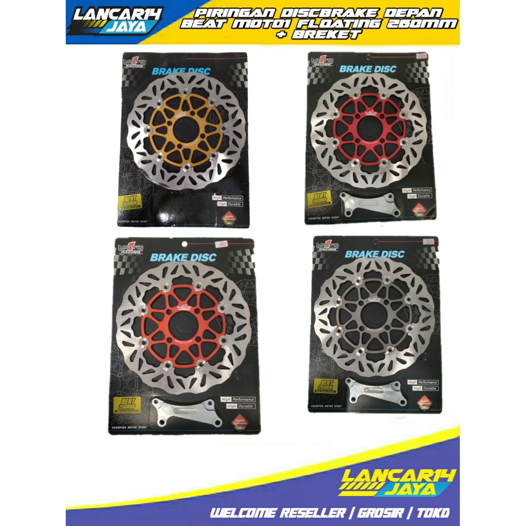 PIRINGAN DISC BRAKE DEPAN BEAT MOTO1 260MM FLOATING
