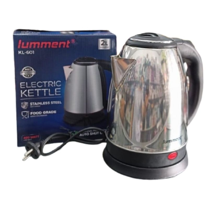 Teko Listrik / Kettle Listrik 2L Lumment KL-601 Stainless