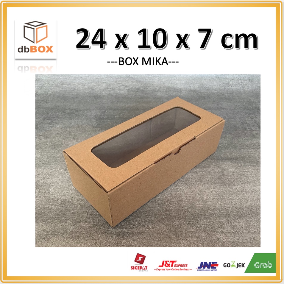 

Kardus MIKA 24x10x7 cm kardus die cut, untuk kue hampers gift box MIKA MIKA