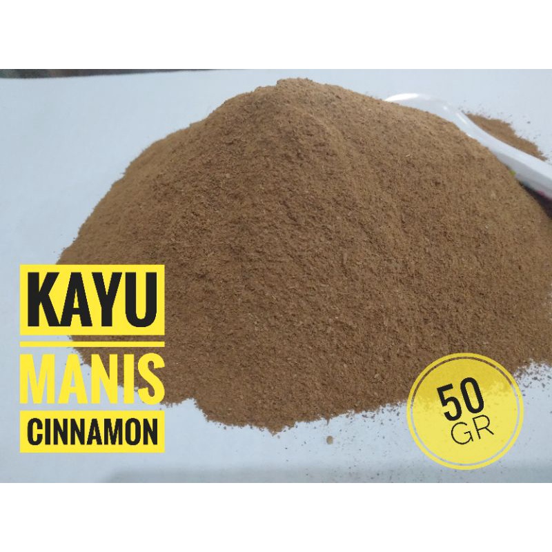 

Kayu Manis Halus Bubuk Cinnamon Powder 50g