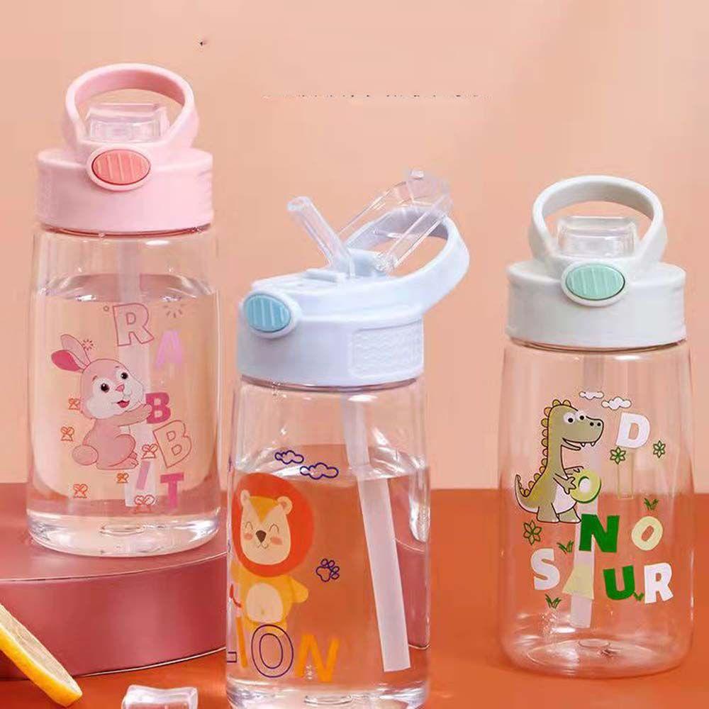 NEEDWAY Botol Minum Anak Bayi Musim Panas Dengan Sedotan Outdoor Mug Balita Anak Kids Sippy Cup