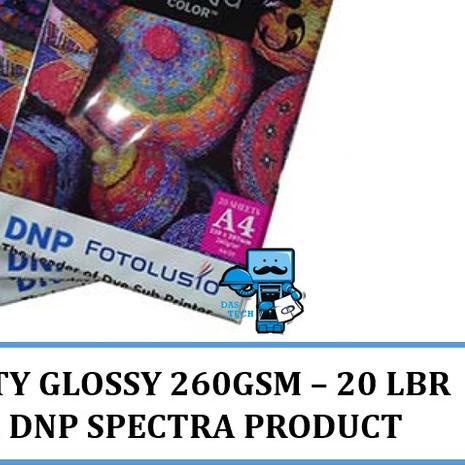 

☪ Kertas Foto Spectra Profesional Glossy 260G A4 - 20LBR Photo Paper ☊