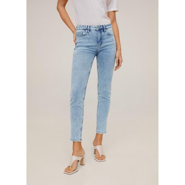 M*NGO MID RISE SCULPT SKINNY JEANS