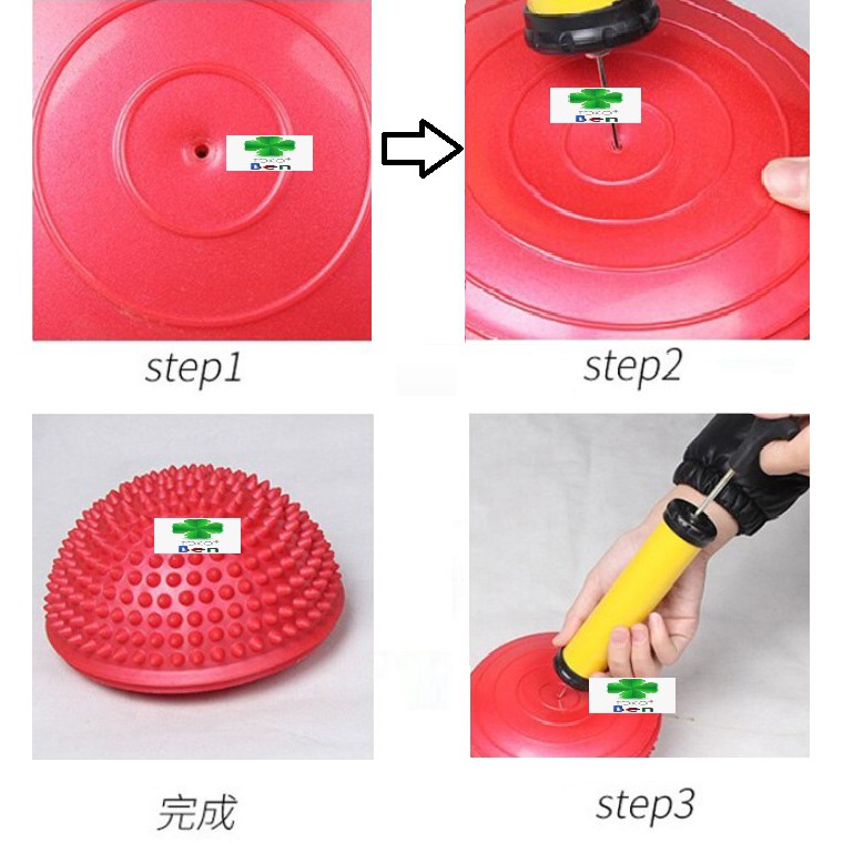 Balance Yoga Ball Half inflatable