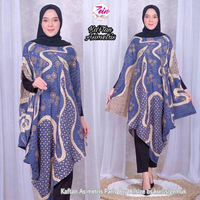 Tunik kaftan asimetris paris11