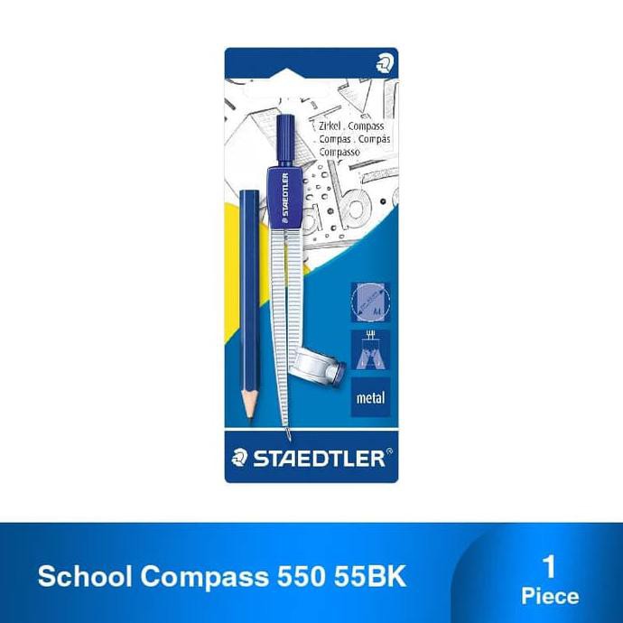 

staedtler school compass 550 55bk set jangka sry77