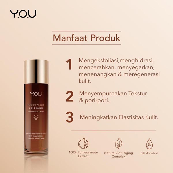 YOU Golden Age 2 in 1 Essence 100ml [1 Step for 8 Skin Solution]_Cerianti