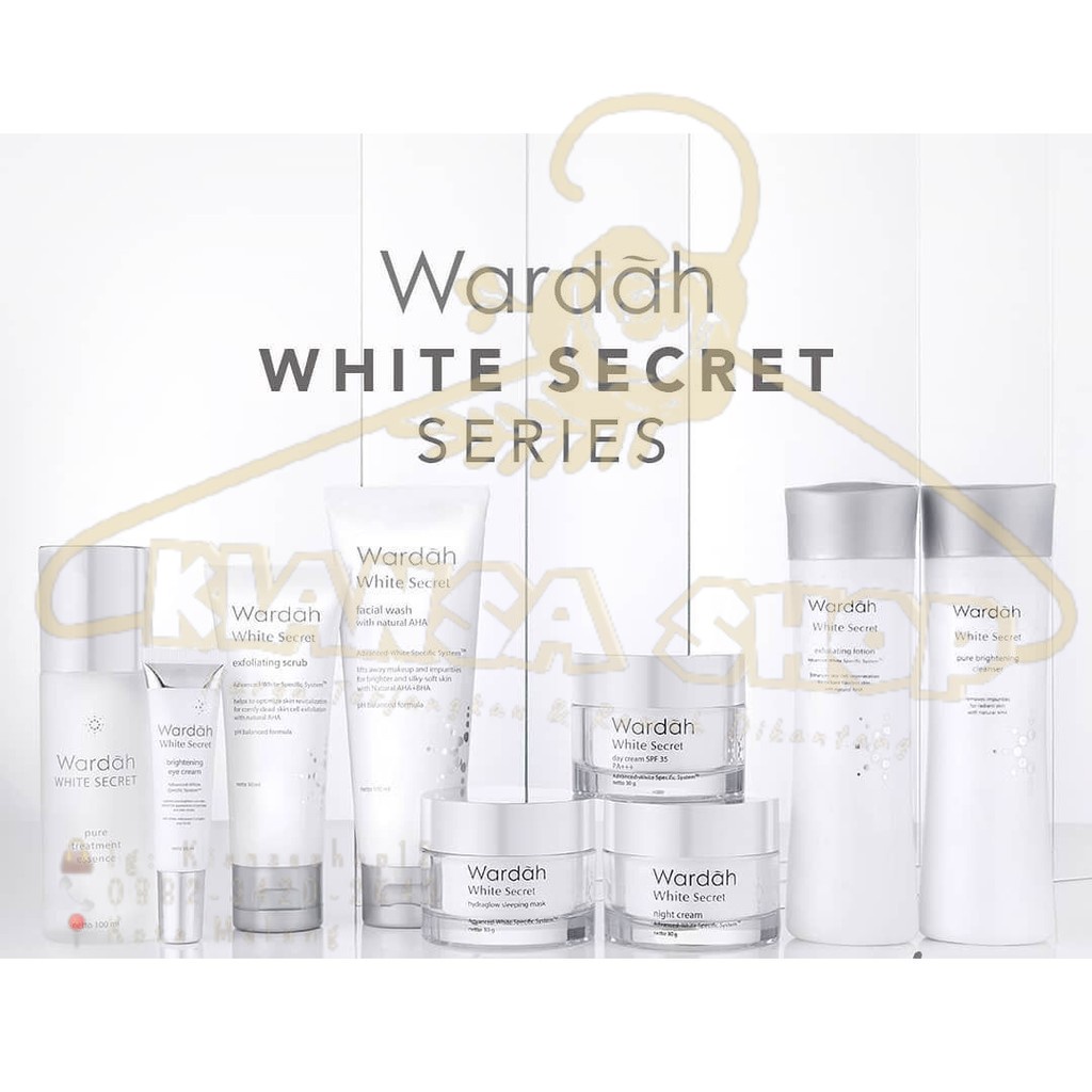 WARDAH WHITE SECRET SERIES / WARDAH CRYSTAL SECRET SERIES