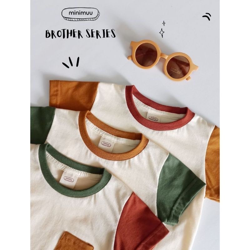 MINIMUU Brother Series Kaos Anak 0-6thn