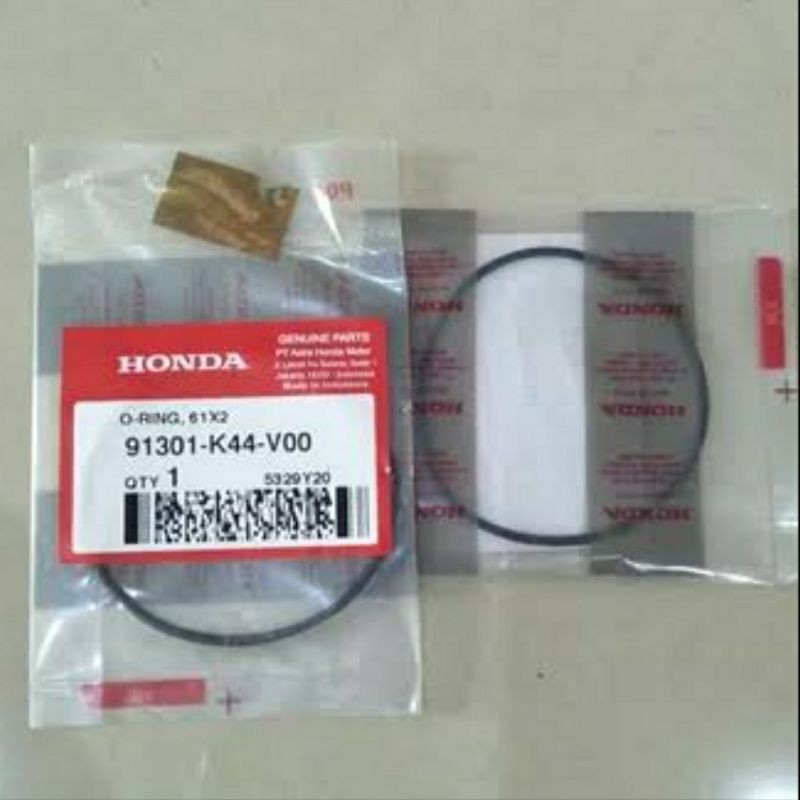 O-Ring 61x2 Sil Seal Cover Gear Tutup Gigi Oil Pump Pompa Oli Beat Scoopy Vario eSP Ori 91301K44V00